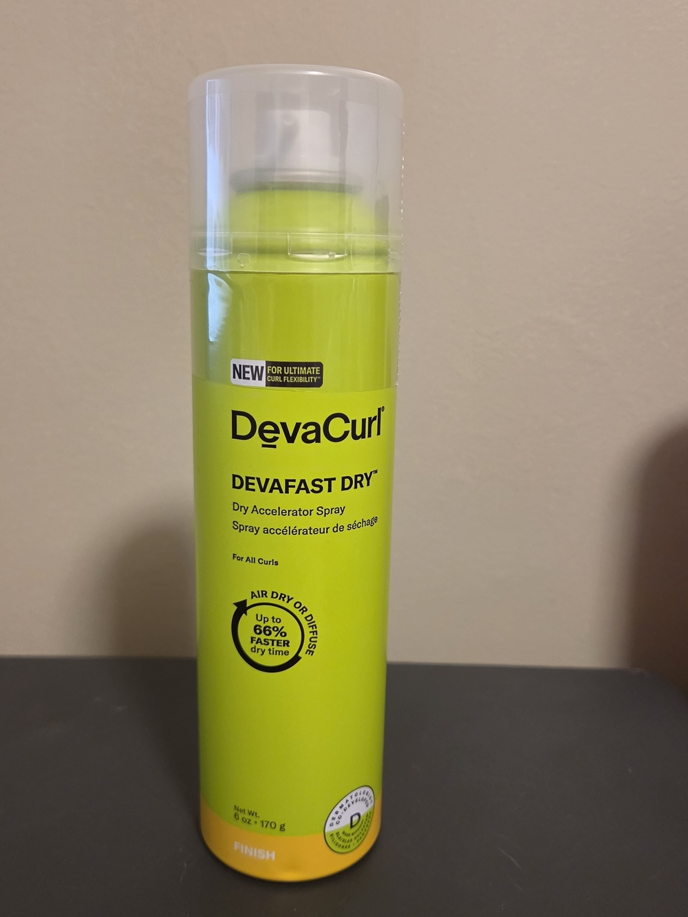 DevaCurl Devafast Dry Accelerator Spray - Lime Green